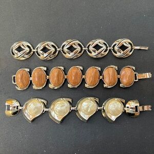 Vintage bracelets. Just for fun.